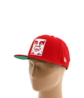 Cheap Obey Icon New Era 59Fifty Hat Red