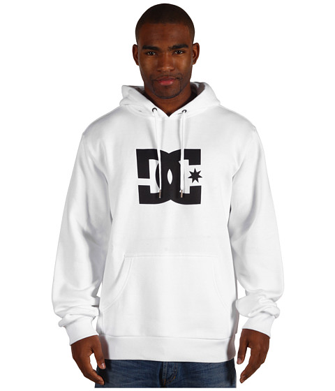 white dc hoodie