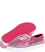 Cheap Vans Kids Authentic Toddler Youth Glitter Pink Micro Dots