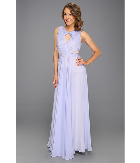 Cut-Out Runway Evening Gown
